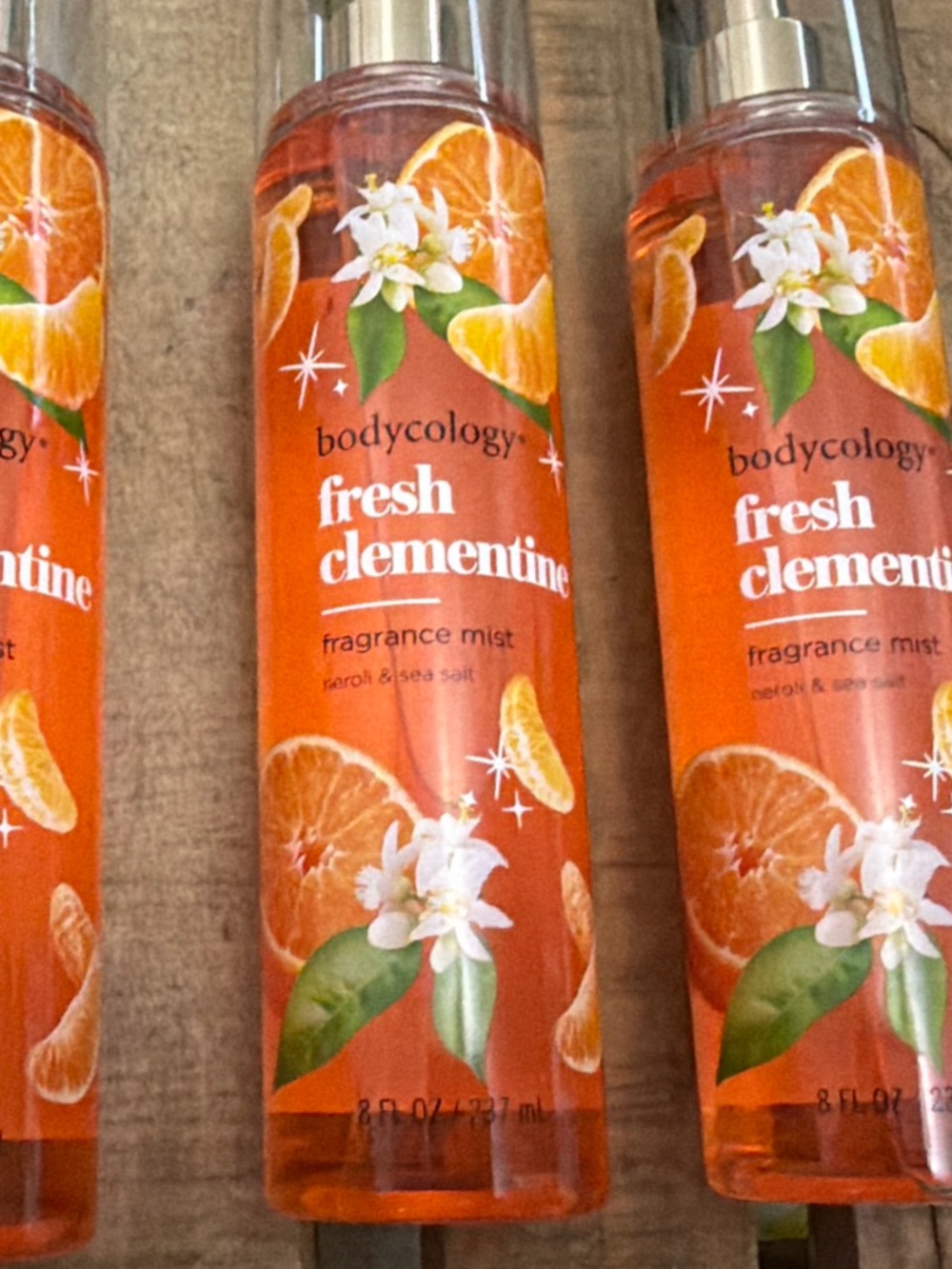 3- bodycology Fresh Clementine Fragrance Mist -